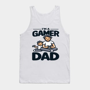 Gamer Dad and Son Duo, Father's Day Special Tank Top